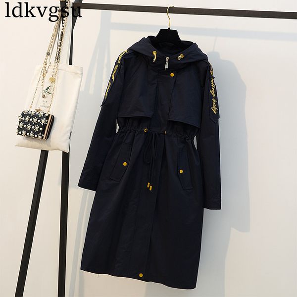 fashion 2018 autumn winter long trench coats large size women's navy overcoats long windbreaker loose casual hooded coats v135, Tan;black
fashion 2018 autumn winter long trench coats large size women's navy overcoats long windbreaker loose casual hooded coats v135, Tan;black