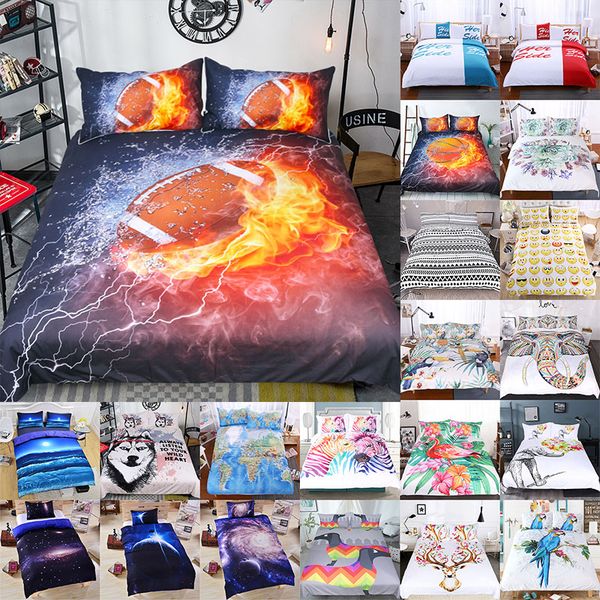 3d printed bedding sets 3pcs/set luxury duvet cover pillowcases home bedding supplies christmas decorative gift 45 style dhl wx9-1031
3d printed bedding sets 3pcs/set luxury duvet cover pillowcases home bedding supplies christmas decorative gift 45 style dhl wx9-1031
