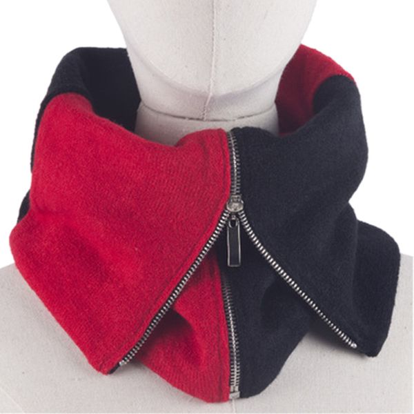 2018 new fashion novelty zipper winter collar red black patchwork knitted men's ring scarf women winter scarves male warm scarfs, Blue;gray
2018 new fashion novelty zipper winter collar red black patchwork knitted men's ring scarf women winter scarves male warm scarfs, Blue;gray