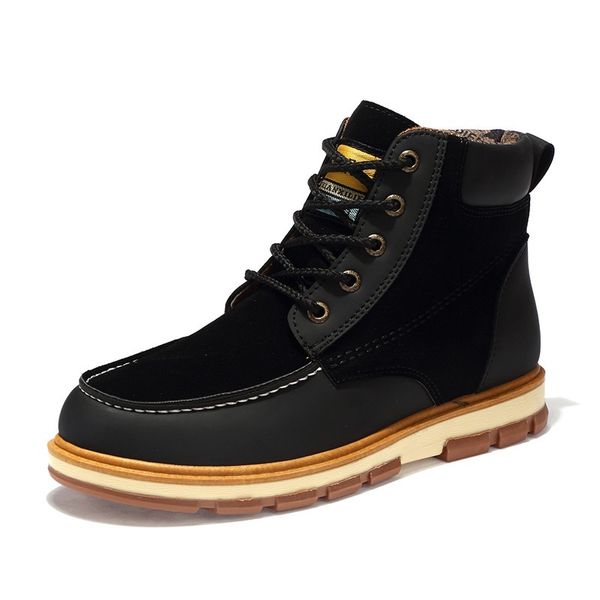 utumn winter men boots big size 40-48 vintage style men shoes casual fashion high-cut lace-up warm hombre, Black
utumn winter men boots big size 40-48 vintage style men shoes casual fashion high-cut lace-up warm hombre, Black