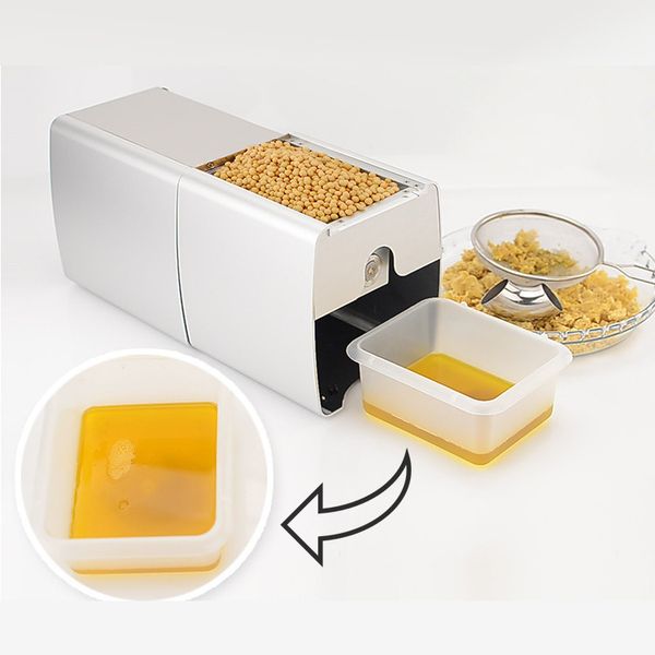 qihang_automatic small seed oil extractor machine, cold oil pressed expeller, peanut oil press machine for home
qihang_automatic small seed oil extractor machine, cold oil pressed expeller, peanut oil press machine for home