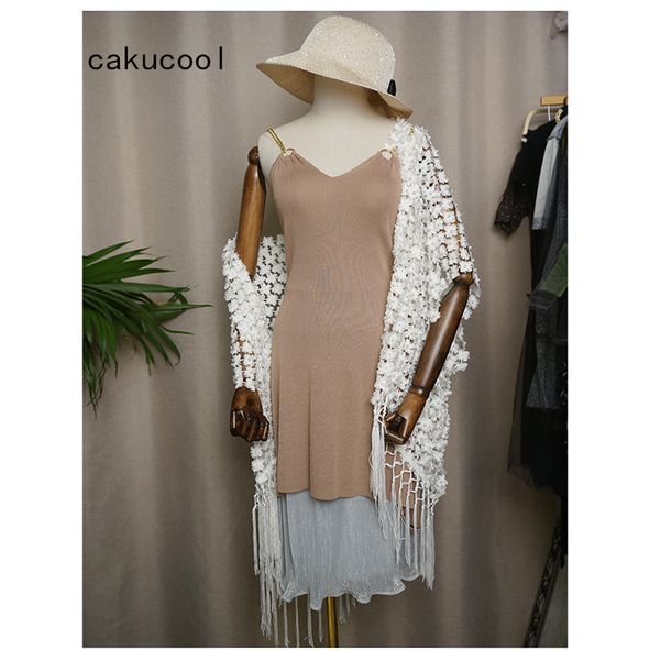 cakucool women white lace pearl beading open stitch summer sun-proof coat tassels bohemian cardigan gold lurex jacket cappalady, Black;brown
cakucool women white lace pearl beading open stitch summer sun-proof coat tassels bohemian cardigan gold lurex jacket cappalady, Black;brown
