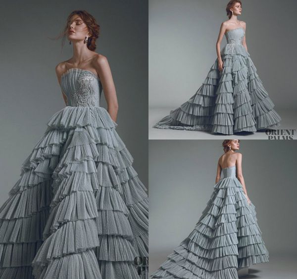 robes de soirée prom dresses luxury lace tiered skirts elegant evening formal dresses a line strapless formal party gowns, Black
robes de soirée prom dresses luxury lace tiered skirts elegant evening formal dresses a line strapless formal party gowns, Black