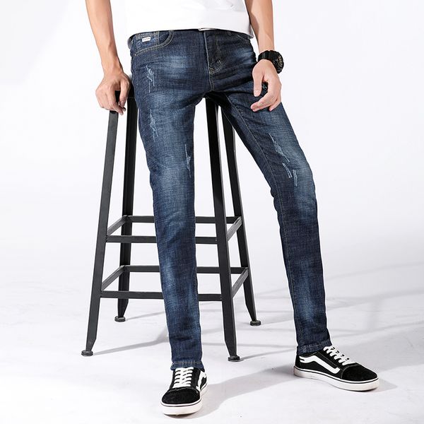 wholesale 2018 new fashion men's casual stretch skinny jeans trousers tight pants solid colors, Blue
wholesale 2018 new fashion men's casual stretch skinny jeans trousers tight pants solid colors, Blue