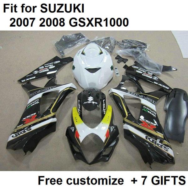 fairing kit for suzuki gsxr1000 07 08 white black fairings set gsxr1000 2007 2008 we63
fairing kit for suzuki gsxr1000 07 08 white black fairings set gsxr1000 2007 2008 we63
