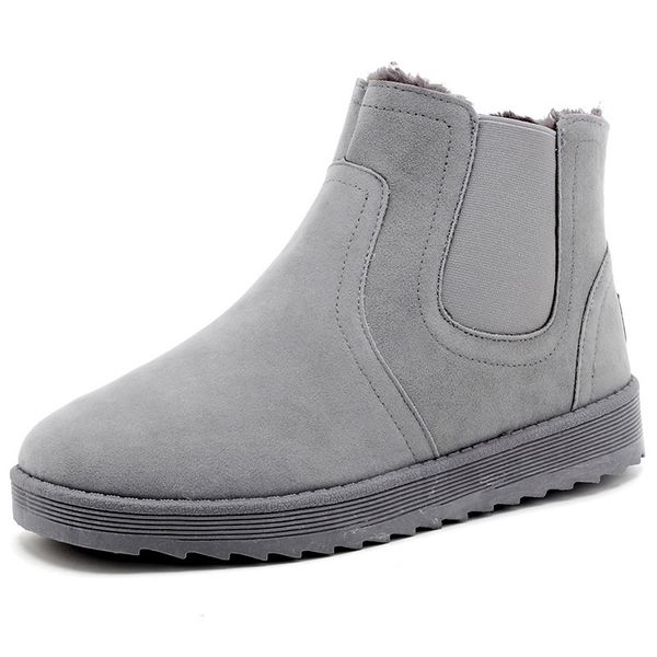 pu leather snow boots new winter warm fur ankle boots high men shoes flat platform comfort short plush footwear, Black
pu leather snow boots new winter warm fur ankle boots high men shoes flat platform comfort short plush footwear, Black