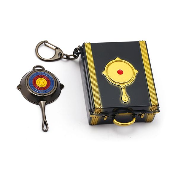 hsic game pubg treasure box chest metal pendant keychain with olive branch pan key holder men chaveiro birthday gifts hc13016, Silver
hsic game pubg treasure box chest metal pendant keychain with olive branch pan key holder men chaveiro birthday gifts hc13016, Silver