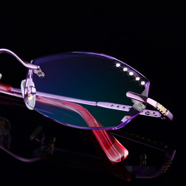 rimless glasses, diamond trimming glasses fashion woman beautiful temperament prescription glasses myopia hyperopia 42, Silver
rimless glasses, diamond trimming glasses fashion woman beautiful temperament prescription glasses myopia hyperopia 42, Silver