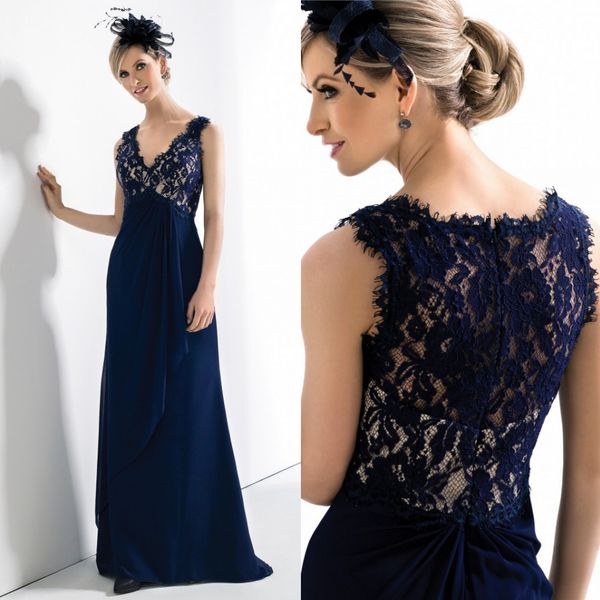 navy blue lace mother of the bride dresses a line v neck wedding guest dress floor length plus size chiffon formal gowns, Black;red
navy blue lace mother of the bride dresses a line v neck wedding guest dress floor length plus size chiffon formal gowns, Black;red