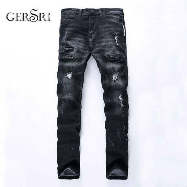 gersri jeans men ripped distressed straight straight painted printed stretch biker jeans ripped male trousers pants brand, Blue
gersri jeans men ripped distressed straight straight painted printed stretch biker jeans ripped male trousers pants brand, Blue