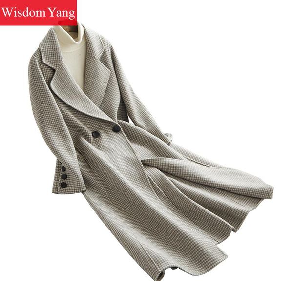 winter warm wool coat black grey khaki plaid sheep woollen coats womens bodycon long office ladies woolen overcoat outerwear
winter warm wool coat black grey khaki plaid sheep woollen coats womens bodycon long office ladies woolen overcoat outerwear