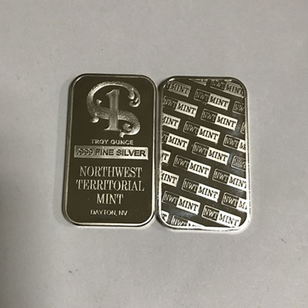 50 pcs non magnetic northwest territorial mint coin brass core 1 oz silver plated ingot badge 50 mm x 28 mm home decoration collectible bar
50 pcs non magnetic northwest territorial mint coin brass core 1 oz silver plated ingot badge 50 mm x 28 mm home decoration collectible bar