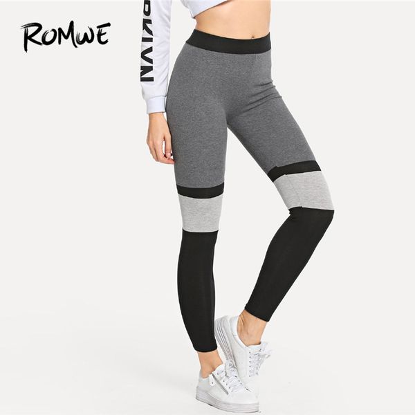 romwe sport gray cut & sew marled leggings workout women crop running tights autumn winter stretchy solid exercise gym pants, Black;blue
romwe sport gray cut & sew marled leggings workout women crop running tights autumn winter stretchy solid exercise gym pants, Black;blue