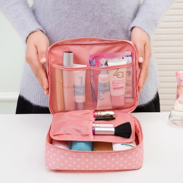 portable toiletry cosmetic bag waterproof makeup make up wash organizer zipper storage pouch travel kit handbag
portable toiletry cosmetic bag waterproof makeup make up wash organizer zipper storage pouch travel kit handbag