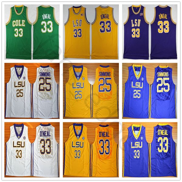 ncaa lsu tigers college ben #25 simmons jersey 33 university stitched basketball jerseys cole high school green, Black
ncaa lsu tigers college ben #25 simmons jersey 33 university stitched basketball jerseys cole high school green, Black