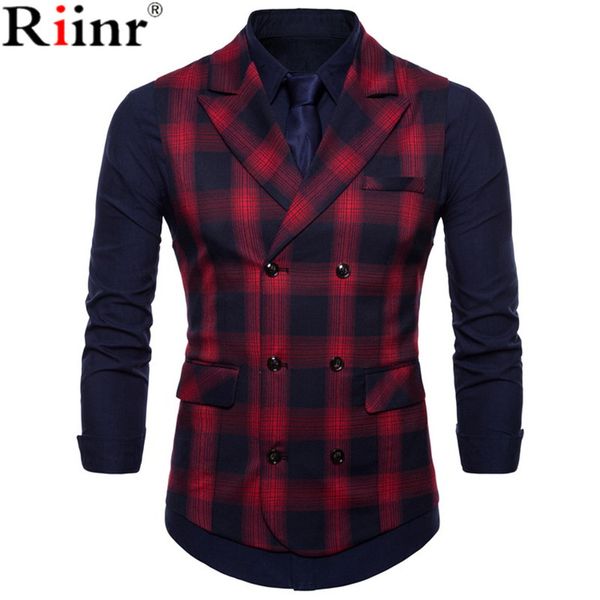 cotton men vest red plaid vest single breasted v-neck collar casual style slim fit wedding party wear plus size vest men waistcoat, Black;white
cotton men vest red plaid vest single breasted v-neck collar casual style slim fit wedding party wear plus size vest men waistcoat, Black;white