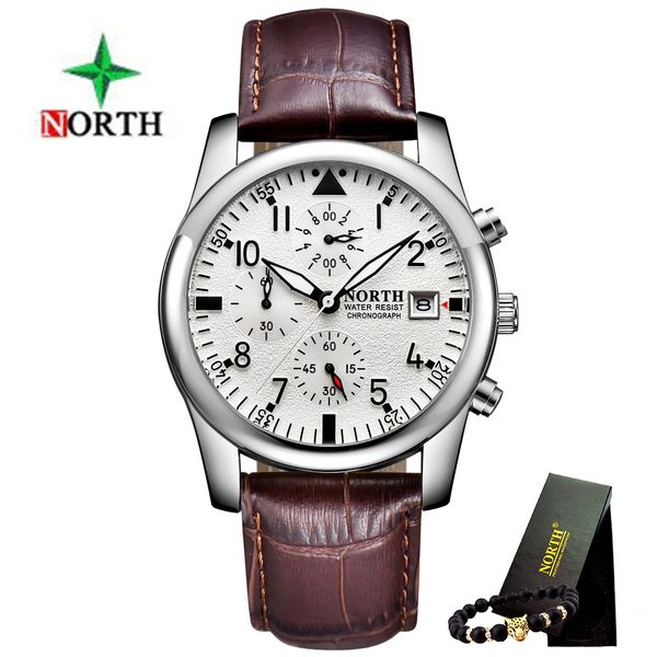 2018 new north brand fashion men's watch luminous quartz leather casual men's watch clock erkek kol saati relogio masculino, Slivery;brown
2018 new north brand fashion men's watch luminous quartz leather casual men's watch clock erkek kol saati relogio masculino, Slivery;brown