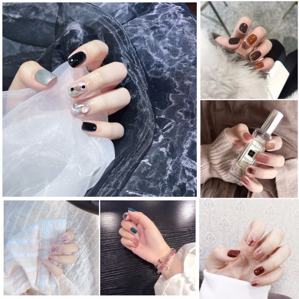 mutiple new ins fashion false nails with designs pure color cute decorated fake nails japanese lady bride full nail tips, Red;gold
mutiple new ins fashion false nails with designs pure color cute decorated fake nails japanese lady bride full nail tips, Red;gold