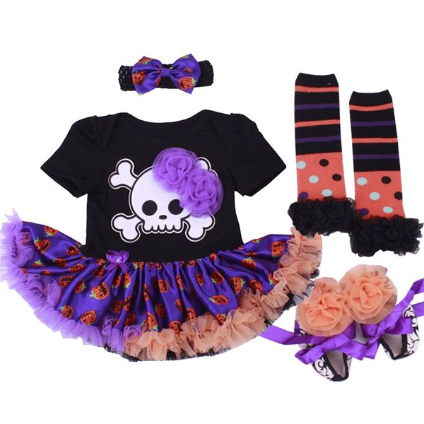 body for newborns halloween costume girls pumpkin tutu romper dress+shoes+headband+sock infant 4pcs outfit party/vestidos, White
body for newborns halloween costume girls pumpkin tutu romper dress+shoes+headband+sock infant 4pcs outfit party/vestidos, White