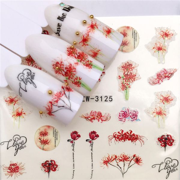 fwc 1 pc nail stickers animal series water decal animal flower plant pattern 3d manicure sticker nail art decoration, Black
fwc 1 pc nail stickers animal series water decal animal flower plant pattern 3d manicure sticker nail art decoration, Black