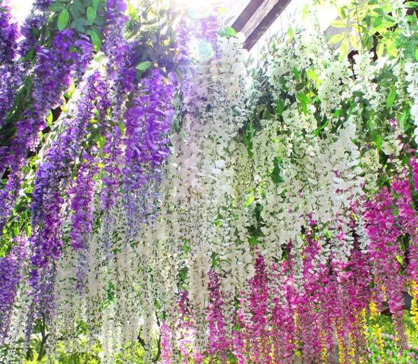 long elegant artificial silk flower wisteria vine rattan for wedding centerpieces decorations flower vine/rattan for wedding
long elegant artificial silk flower wisteria vine rattan for wedding centerpieces decorations flower vine/rattan for wedding