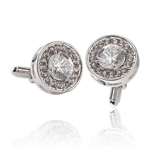 men's round cufflinks wedding jewelry fashion personality classic retro luxury rhinestone silver
men's round cufflinks wedding jewelry fashion personality classic retro luxury rhinestone silver