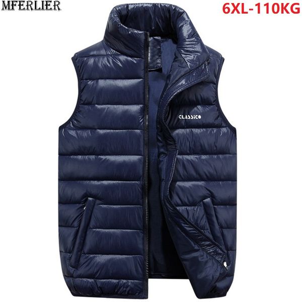 mferlier men women vest large plus size 5xl 6xl winter autumn casual waistcoat cotton black sportwear blue red down vest letter, Black;white
mferlier men women vest large plus size 5xl 6xl winter autumn casual waistcoat cotton black sportwear blue red down vest letter, Black;white