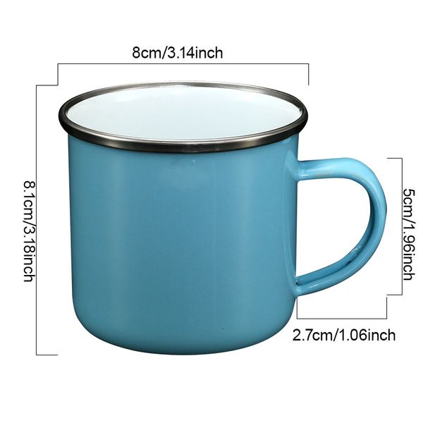 350ml green enamel coffee mug milk cup drinkware cup simple and creative mugs travel camping mug
350ml green enamel coffee mug milk cup drinkware cup simple and creative mugs travel camping mug