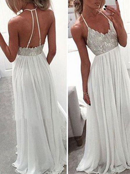 halter backless long evening prom dresses elegant vestido de festa a line evening party gowns appliques robe de soiree abendkleider, Black
halter backless long evening prom dresses elegant vestido de festa a line evening party gowns appliques robe de soiree abendkleider, Black