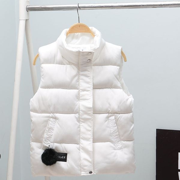 autumn and winter new pattern stand lead thickening vest short fund student vest joker waistcoat self-cultivation loose coat30, Black;white
autumn and winter new pattern stand lead thickening vest short fund student vest joker waistcoat self-cultivation loose coat30, Black;white