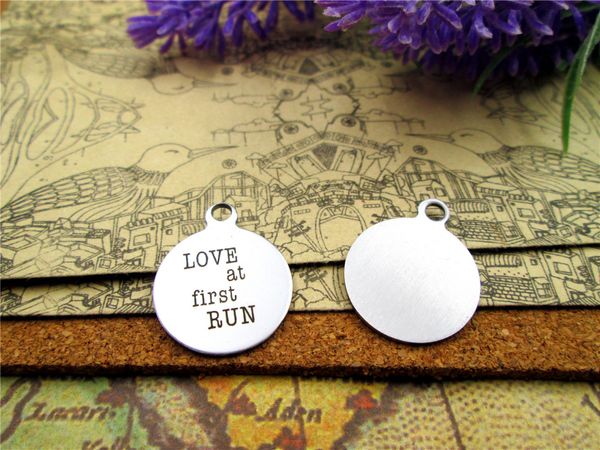 40pcs--"love at first run"stainless steel charms more style for choosing diy charms pendants for necklace, Bronze;silver
40pcs--"love at first run"stainless steel charms more style for choosing diy charms pendants for necklace, Bronze;silver