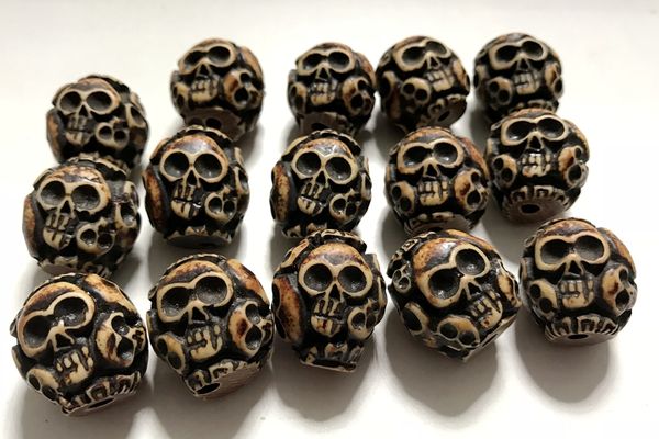 yqtdmy yqtdmy 50 pcs fashion imitation carving horror skeleton rock skull head beads
yqtdmy yqtdmy 50 pcs fashion imitation carving horror skeleton rock skull head beads
