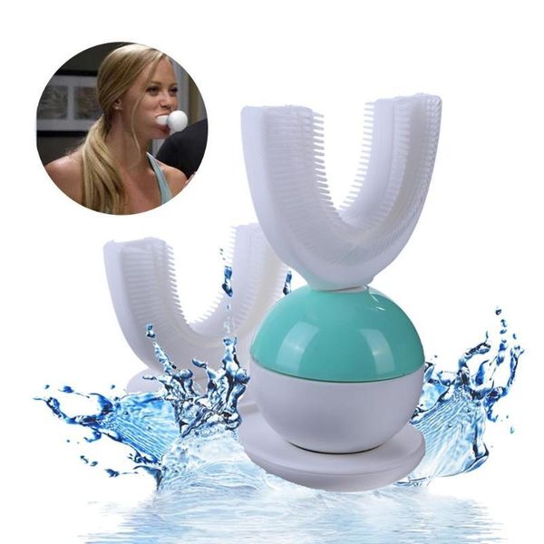 U Type Electric Toothbrush Automatic Wireless Charging Tooth Brush Rechargeable Toothbrush 360 Degree Clean Teeth Whitening C18111501
U Type Electric Toothbrush Automatic Wireless Charging Tooth Brush Rechargeable Toothbrush 360 Degree Clean Teeth Whitening C18111501