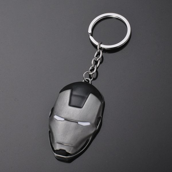 2018 film periphery avenger league iron man mask metal key chain automobile advertisement key chain link pendant, Silver
2018 film periphery avenger league iron man mask metal key chain automobile advertisement key chain link pendant, Silver