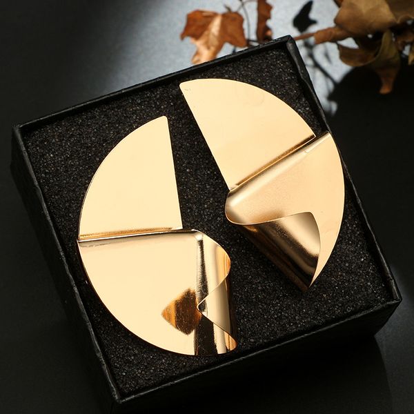 big earrings for women geometric statement earrings 2018 large stud earrings metal vintage jewelry party accessories, Golden
big earrings for women geometric statement earrings 2018 large stud earrings metal vintage jewelry party accessories, Golden