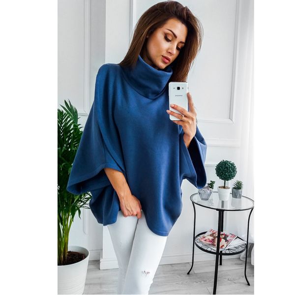 Lossky Winter Asymmetrical Casual Warm Turtleneck Oversized Hoodies Sweatshirt Women Casual Loose Flare Sleeve Tracksuit Female New Full
Lossky Winter Asymmetrical Casual Warm Turtleneck Oversized Hoodies Sweatshirt Women Casual Loose Flare Sleeve Tracksuit Female New Full
