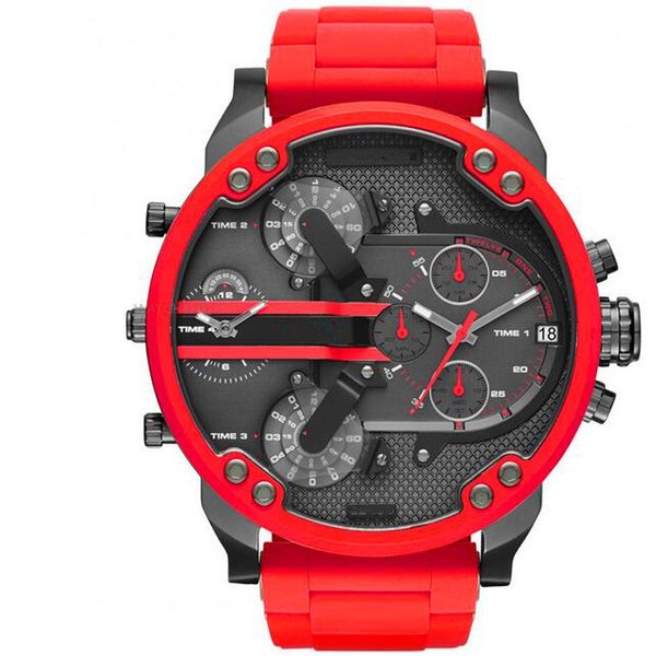 Sport men watche double pointer big dial di play 52mm brand luxury watch quartz watch teel band 7370 fa hion wri twatche for men
Sport men watche double pointer big dial di play 52mm brand luxury watch quartz watch teel band 7370 fa hion wri twatche for men