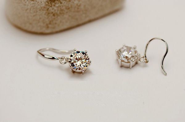 no allergic 2ct/piece solitaire earrings dangle synthetic diamond round drop earrings for women wedding jewelry sterling 925 silver with box
no allergic 2ct/piece solitaire earrings dangle synthetic diamond round drop earrings for women wedding jewelry sterling 925 silver with box