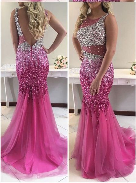 new arrival zipper back mermaid evening dresses 2018 plus size train prom dress long beads beading party dress for women, Black;red
new arrival zipper back mermaid evening dresses 2018 plus size train prom dress long beads beading party dress for women, Black;red