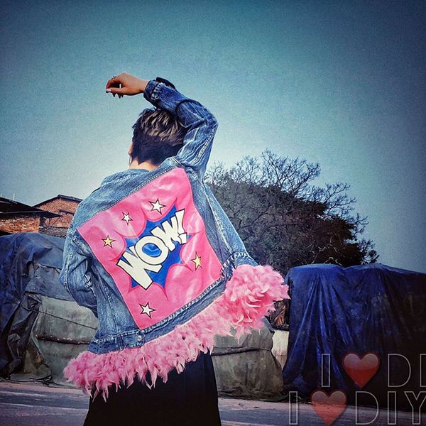 2017 autumn fashion feathe denim jacket women marilyn monroe print all-match jeans women casual loose outerwear coat l1101, Black;brown
2017 autumn fashion feathe denim jacket women marilyn monroe print all-match jeans women casual loose outerwear coat l1101, Black;brown