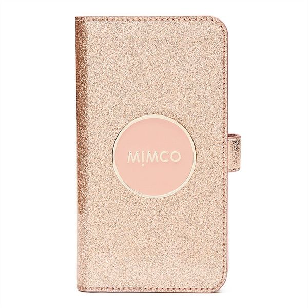 

MIMCO мерцание чехол дизайн флип для iPhone 6P7P8P кожаный магнитный замок чехол с слоты д