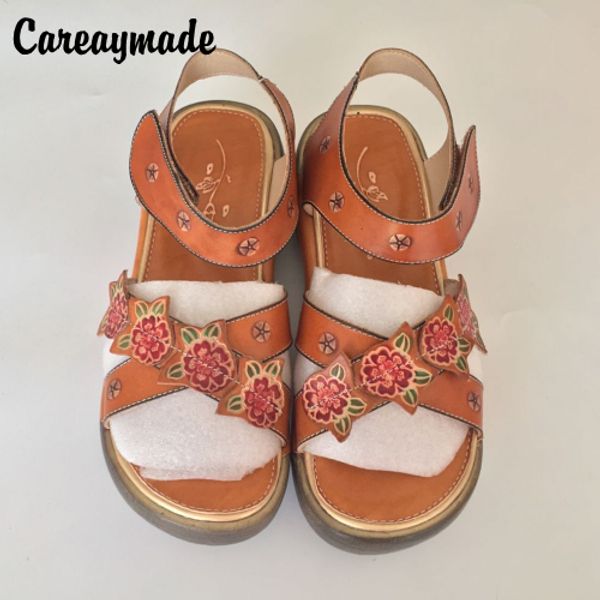careaymade-2017 new folk style head layer cowhide pure handmade carved shoes,the art mori girl shoes,women's casual sandal, Black
careaymade-2017 new folk style head layer cowhide pure handmade carved shoes,the art mori girl shoes,women's casual sandal, Black