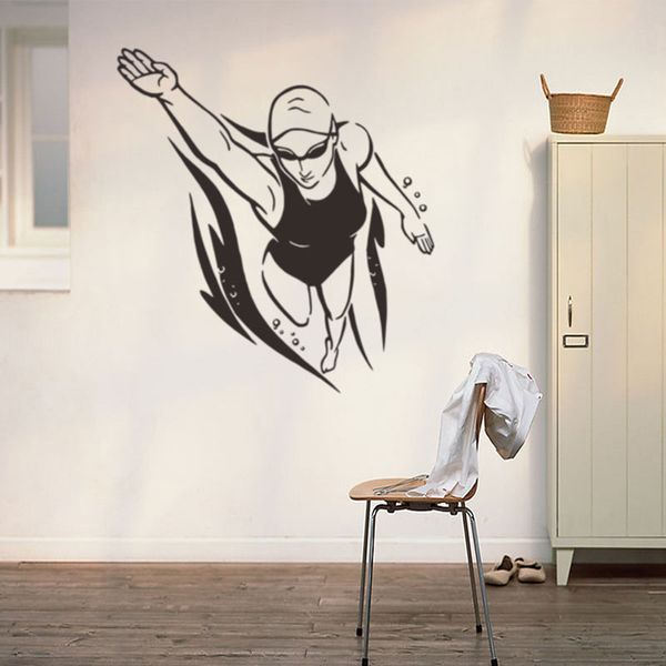 new mural swimming sport vinyl wall stickers sports home decor room bedroom dorm wall art diy ing
new mural swimming sport vinyl wall stickers sports home decor room bedroom dorm wall art diy ing