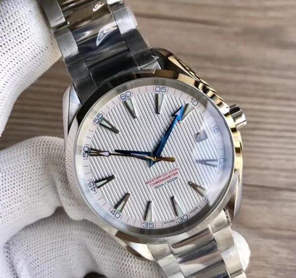 luxury watches stainless steel bracelet 41.5mm stainless steel man watch wristwatch, Slivery;brown
luxury watches stainless steel bracelet 41.5mm stainless steel man watch wristwatch, Slivery;brown