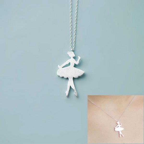 silver necklace sweet princess ballet dancer pendant necklaces for women chokers jewelry collar colar de plata gifts
silver necklace sweet princess ballet dancer pendant necklaces for women chokers jewelry collar colar de plata gifts