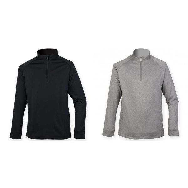 mens quarter zip long sleeve top, White;black
mens quarter zip long sleeve top, White;black