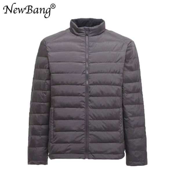 newbang 4xl ultra light down jacket men stand collar outwear zipper feather windbreaker parka plus size, Black
newbang 4xl ultra light down jacket men stand collar outwear zipper feather windbreaker parka plus size, Black