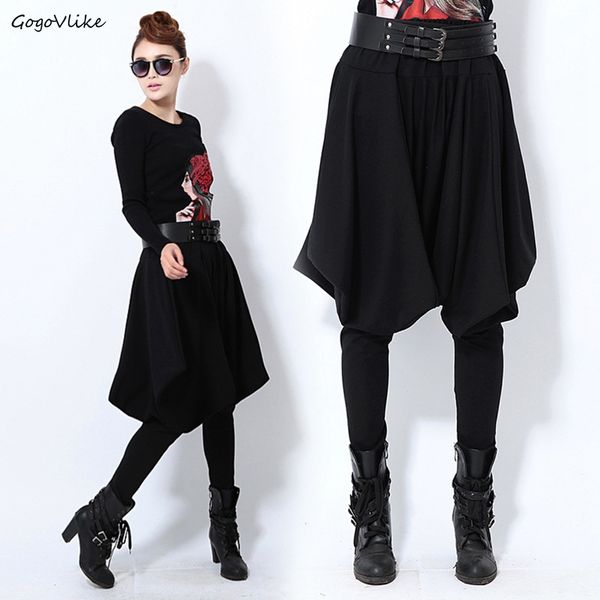 harem pants hip hop 2018 spring women black punk trousers oversize pant women clothing plus size elastic waist european lt612s30, Black;white
harem pants hip hop 2018 spring women black punk trousers oversize pant women clothing plus size elastic waist european lt612s30, Black;white