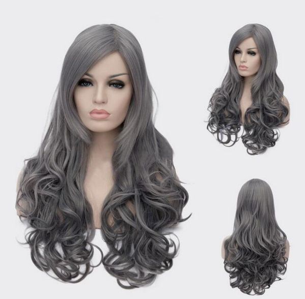 women smoke&blue&gray heat resistant long wavy middle part cosplay wig 25.6, Black;brown
women smoke&blue&gray heat resistant long wavy middle part cosplay wig 25.6, Black;brown