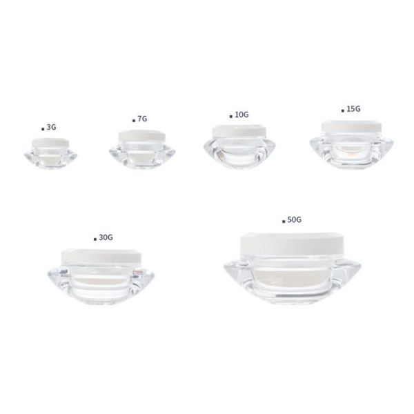 3/7/10/15/30/50g plastic cream jar, cosmetic packaging jar, plastic small jar, empty cosmetic box, nail beauty jar f760
3/7/10/15/30/50g plastic cream jar, cosmetic packaging jar, plastic small jar, empty cosmetic box, nail beauty jar f760
